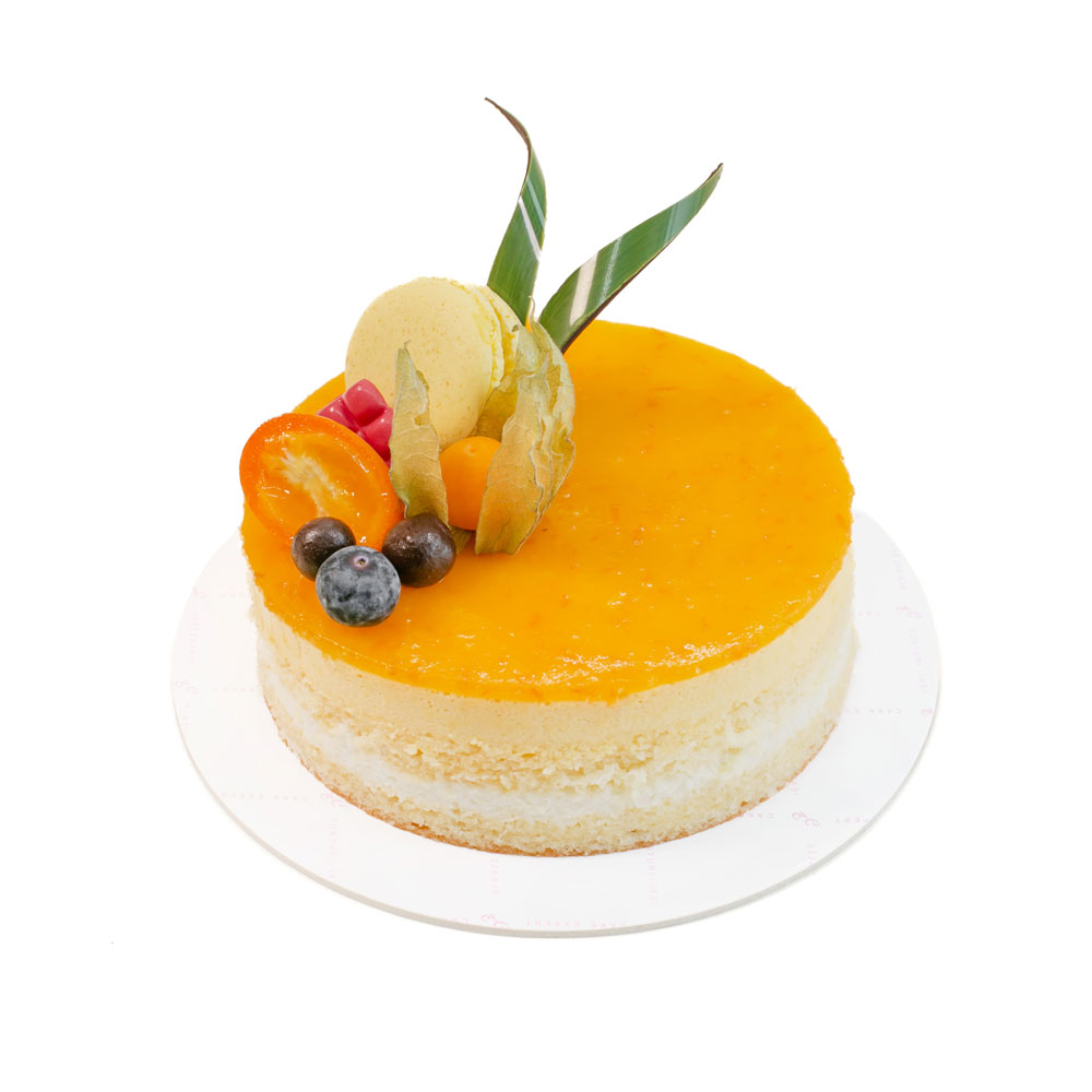 Tort cocos și fructul pasiunii